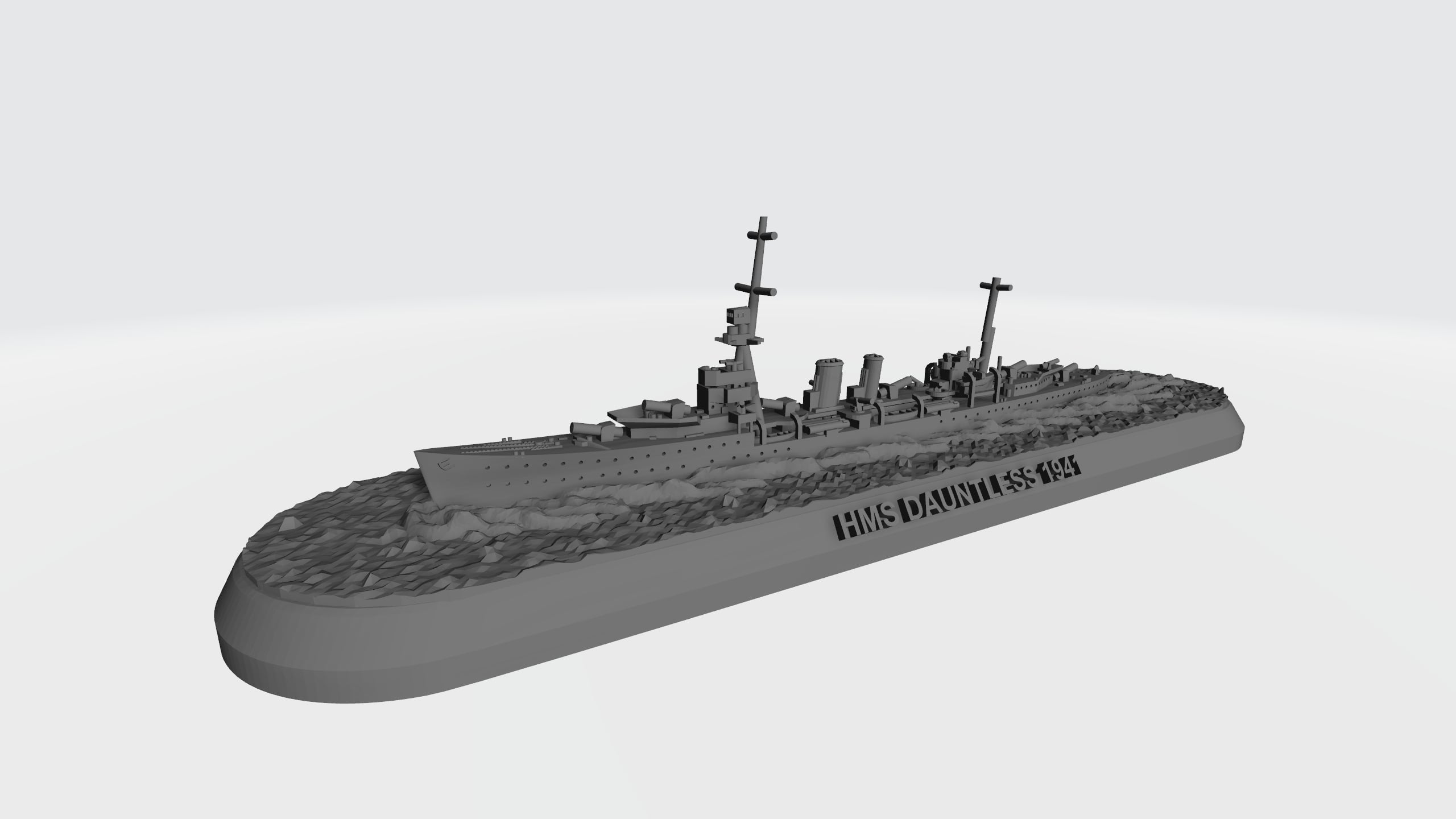 HMS Dauntless Danae Class Wide Base By Magpie Designer Wargaming3D hms-dauntless-danae-class-wide-base-by-magpie-designer-wargaming3d